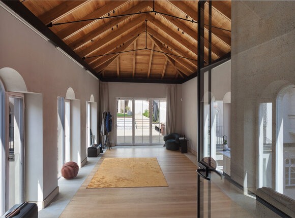 Renovation of a historic building and garden terraces