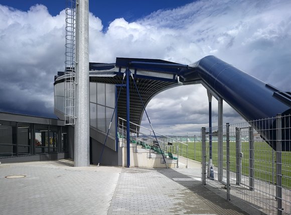 Open-air stadium with training facilities, Chomutov