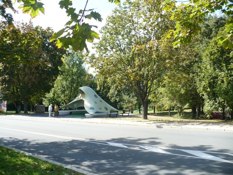 Chobotnička - zastávka MHD v Brně