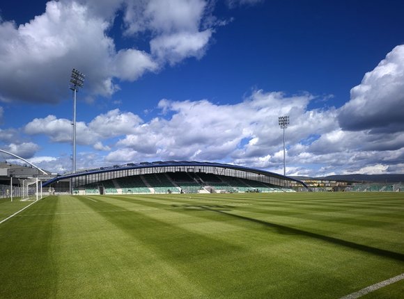 Open-air stadium with training facilities, Chomutov