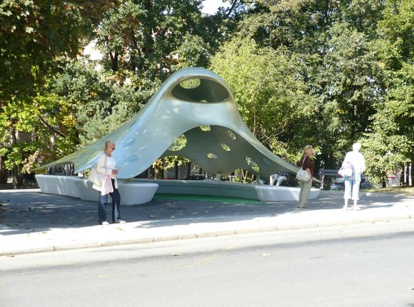 Chobotnička - zastávka MHD v Brně