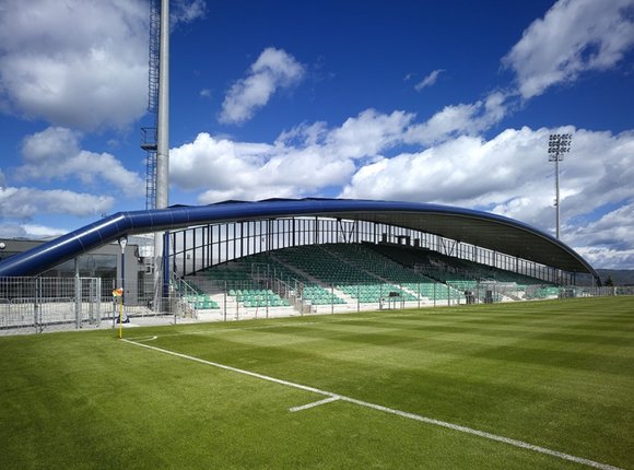 Open-air stadium with training facilities, Chomutov