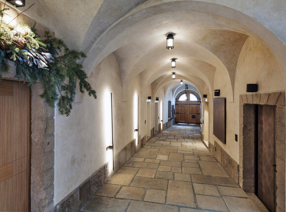 Renovation of a historic building and garden terraces