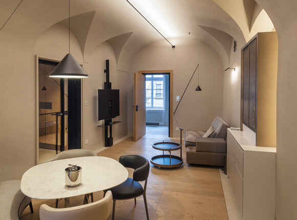 Renovation of a historic building and garden terraces