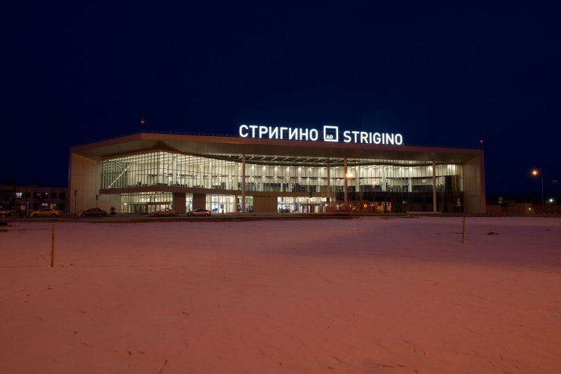 Terminál mezinárodního letiště Strigino, Nižnij Novgorod, Ruská federace