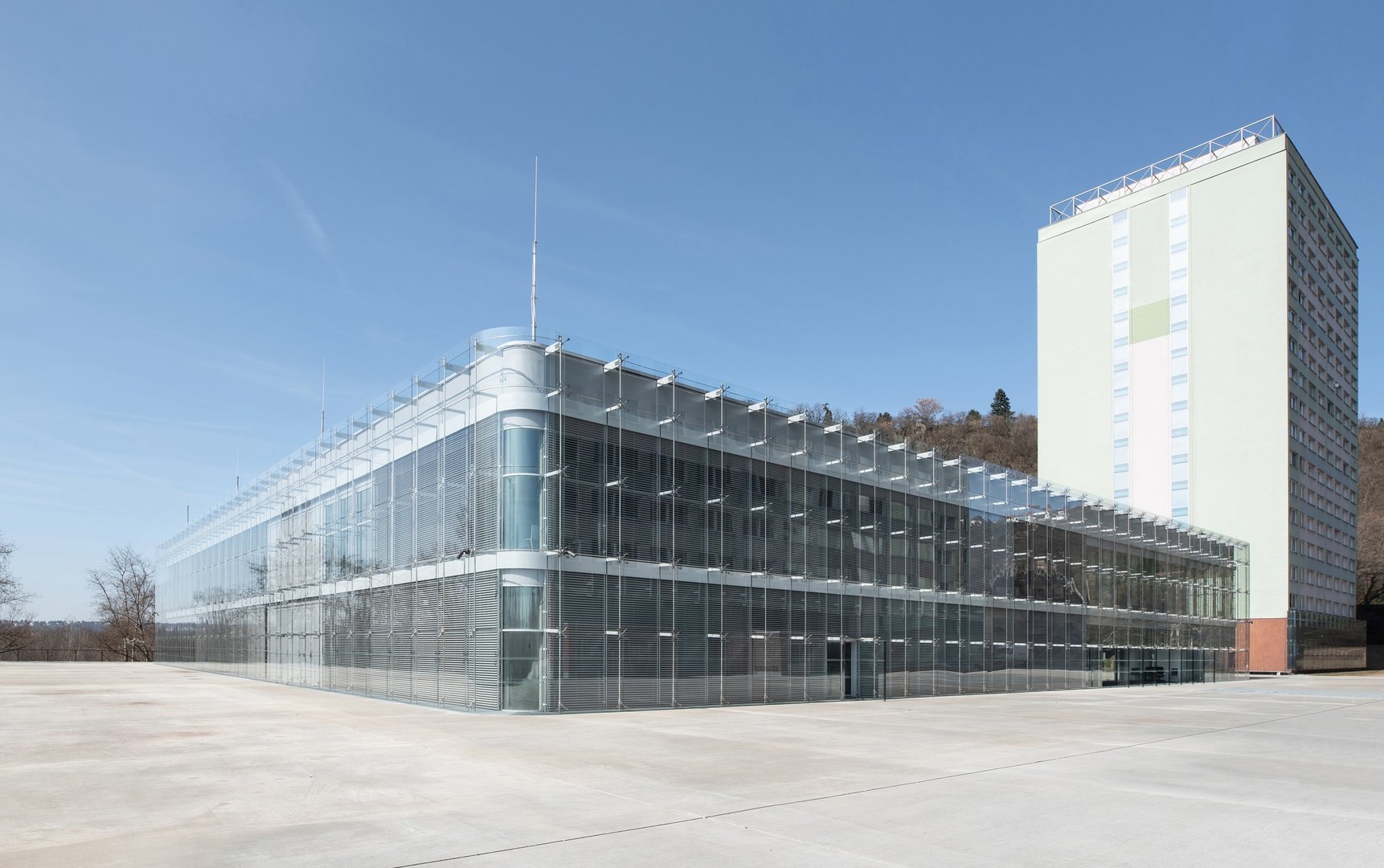 Reconstruction of the former Dormitory canteen building on November 17, FHS UK