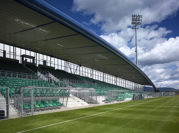 Open-air stadium with training facilities, Chomutov