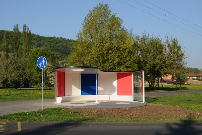 Zastávka MHD v Mostě