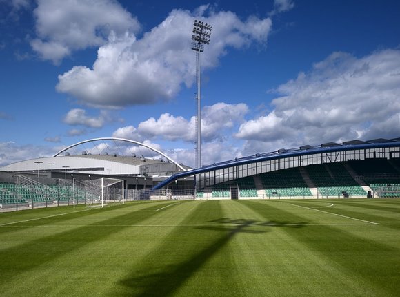 Open-air stadium with training facilities, Chomutov